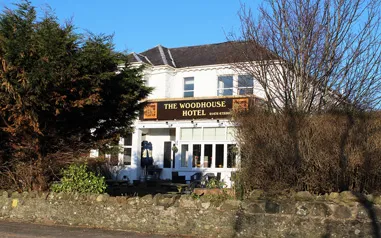 Woodhouse Hotel Front Entrance